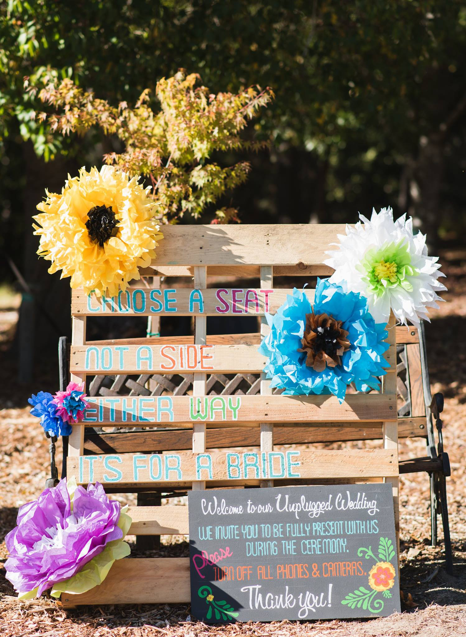 seat sign, wedding signage, DIY, DIY wedding